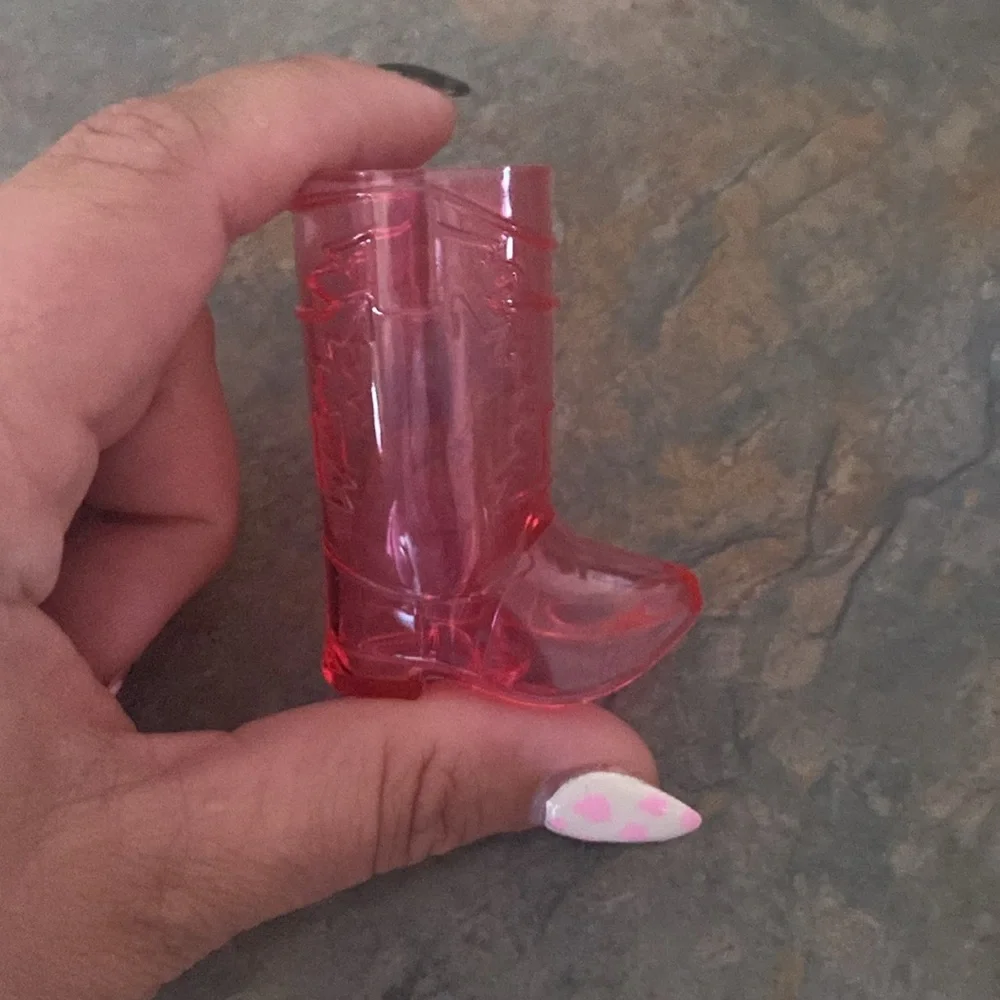 Cowgirl Party Plasti Cowgirl Boot Shot Glasses